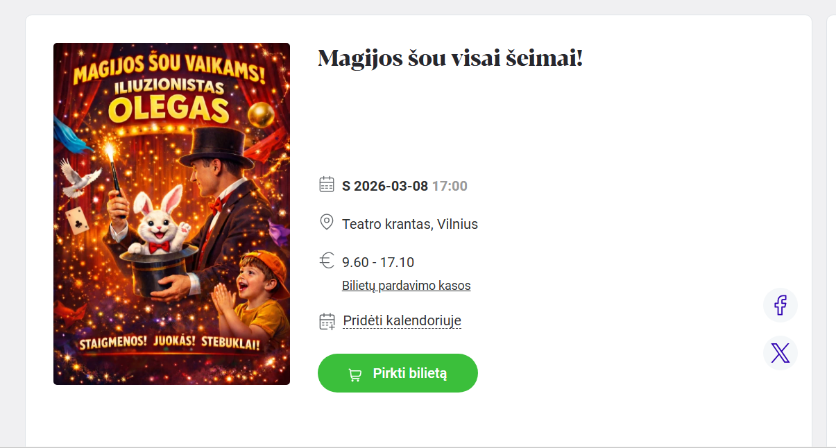 Olego magija – akimirka iš pasirodymo 3
